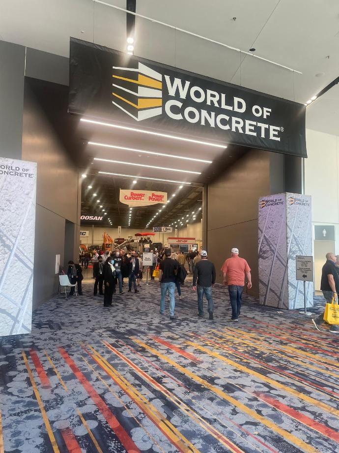 World of Concrete ehitusmess USA-s