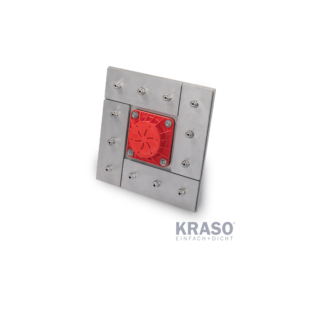 KRASO Cable Penetration KDS 150 FL/ZE as double wall penetration (piece)