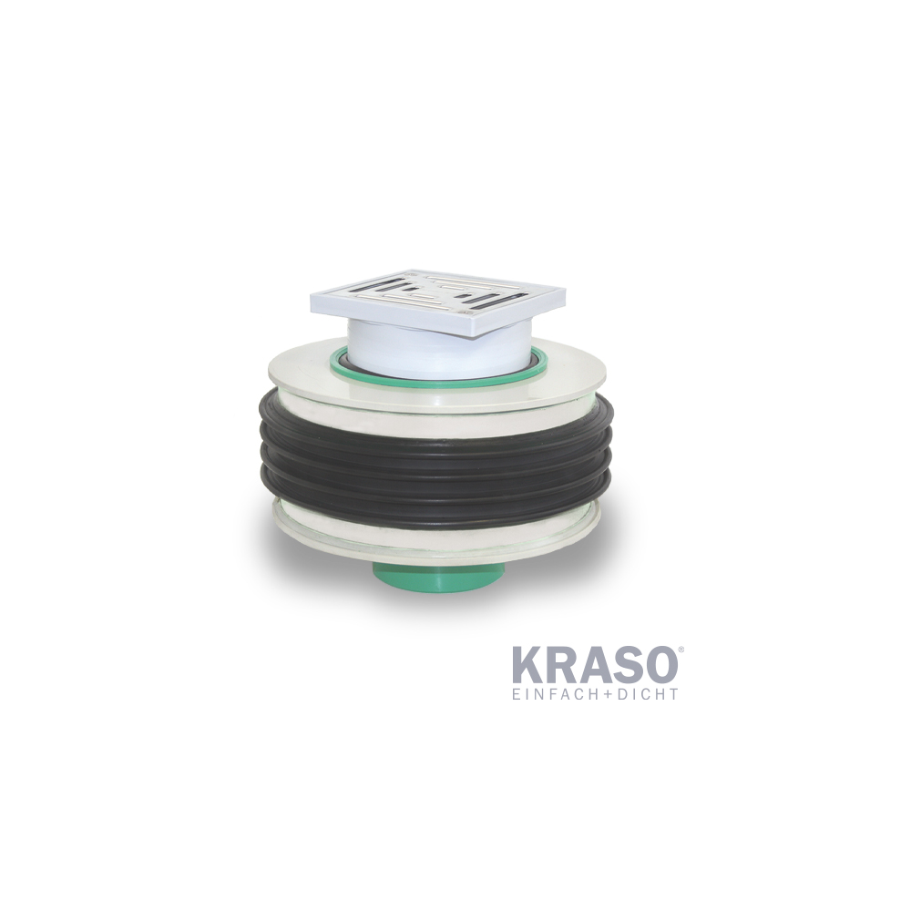 KRASO Floor Drain - thermally insulated - (piece)